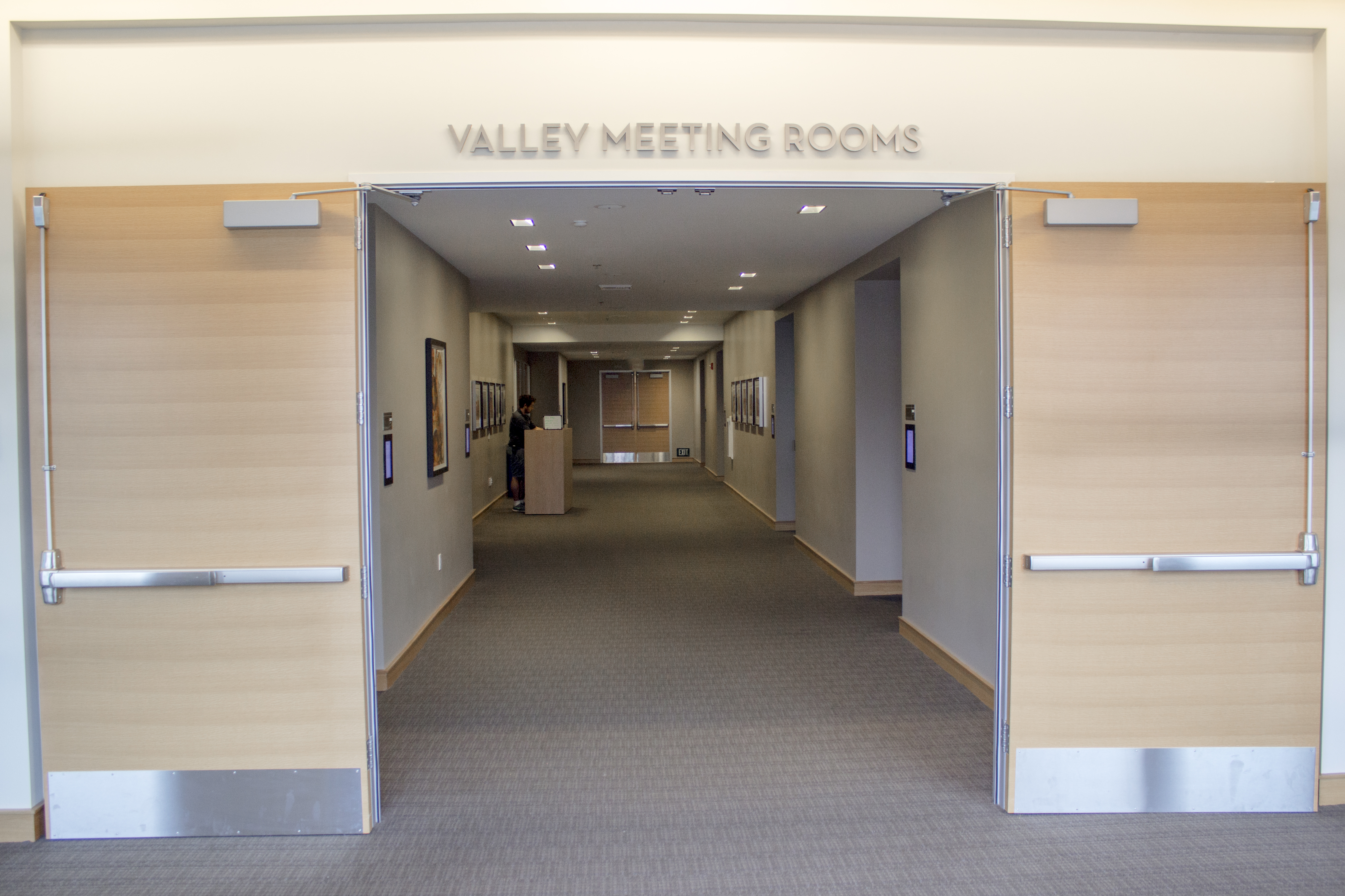 Valley Room Hallway