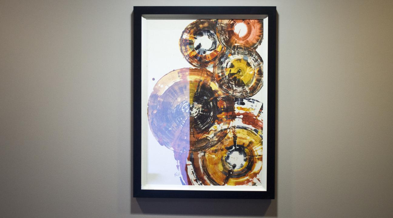 Framed artwork 